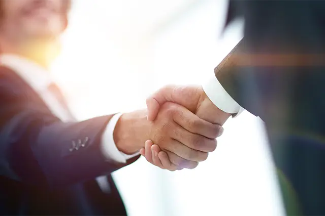 shaking hands image