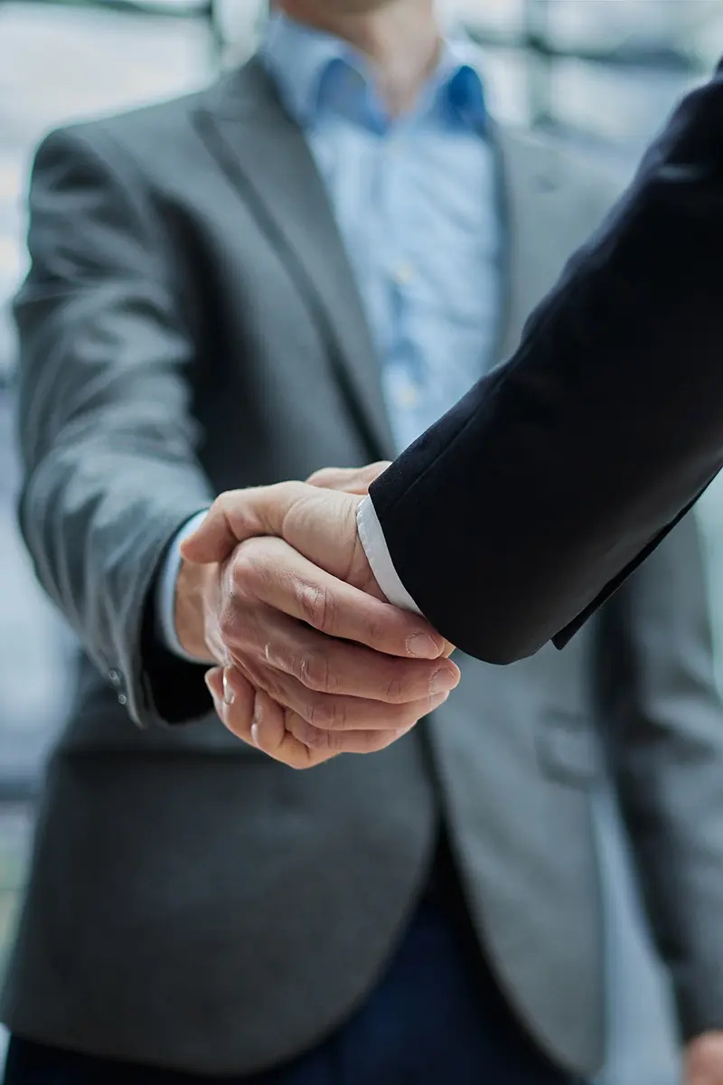 shaking hands